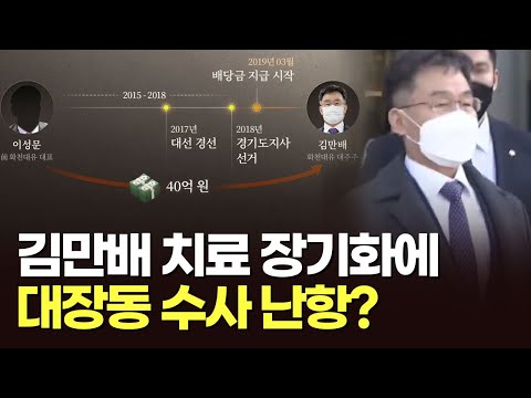 김만배 치료 장기화에 대장동 <strong>수사</strong> <strong>난항</strong>? [이슈분석]