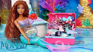 The Little Mermaid Ariel Barbie Doll Packing for Vacation