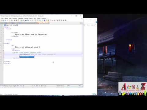 18- Alert Function in JavaScript  دالة التنبيه بلغة الجافا سكربت