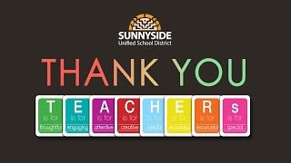 Thank You Teachers!: Teacher Appreciation Week 2016