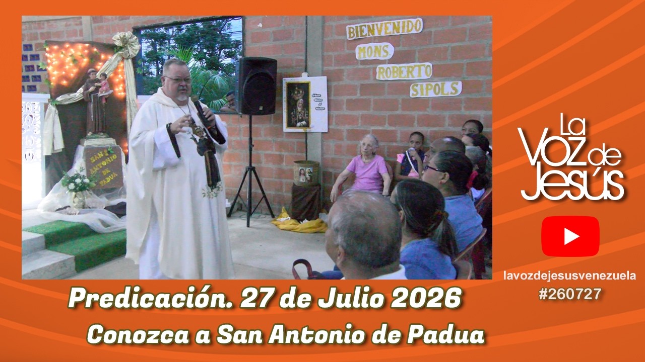Predicación del Monseñor Roberto Sipols para La Voz de Jesús

Para más información de nuestro ministerio y redes sociales, visita https://linktr.ee/lavozdejesus

#sipols #lvdj #lavozdejesus #catolicos