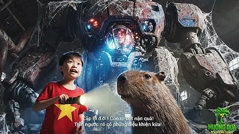 CAPYBARA VÀ BÉ : Cuộc Gặp Gỡ Định Mệnh , Siêu RoBot Và Cuộc Hành Trình Bão Vệ Mọi Người #capybara