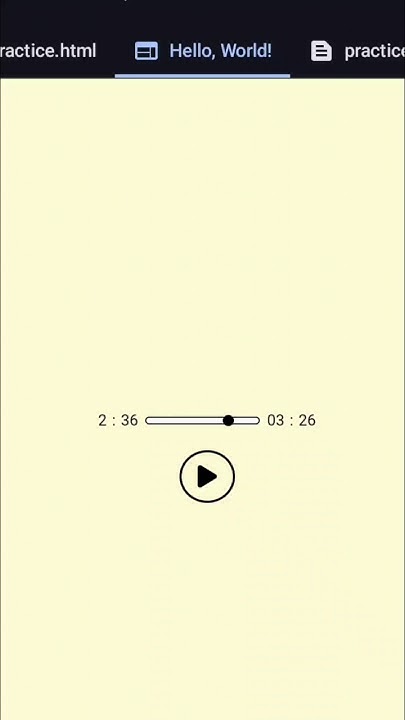 Build a Music Player using HTML CSS & JavaScript - YouTube