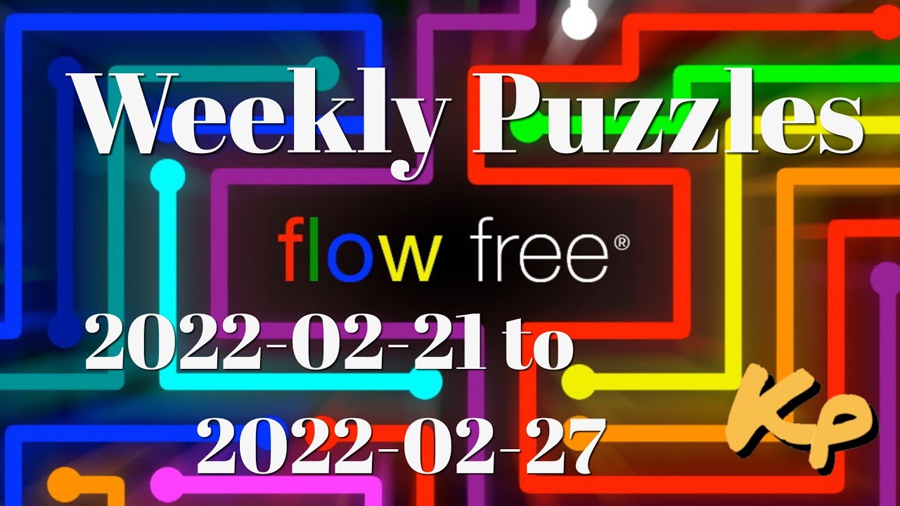 Flow Free - Weekly Puzzles - Pluses Challenge - 2022-02-21 to 27 - February 21st to 27th 2022