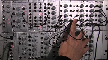 Doepfer A188-1 BBD Basics Audio Demo Part 3: More Modulation and VC Feedback