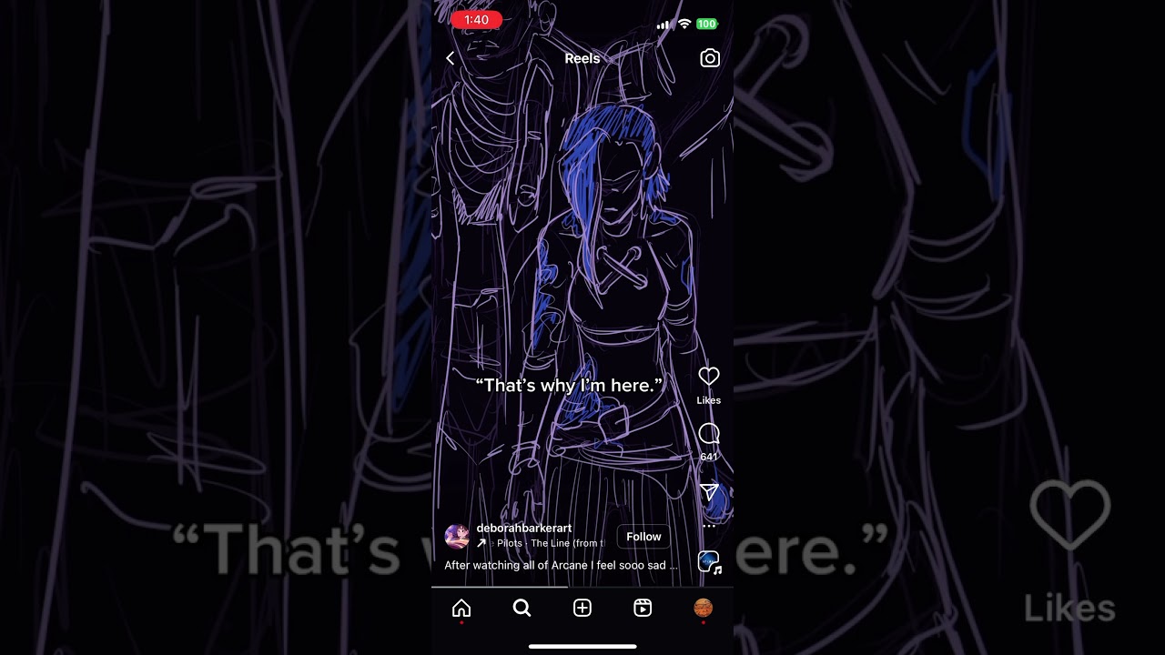 Ekko&Jinx (Timebomb) Fan Animation by @deborahbarkerart 