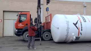 Silos Manoeuvering with Automatic Lifting Hooks 3 | Smart Lifting Solutions | Elebia
