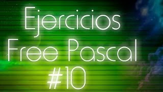 Ejercicios de Pascal - 10: Array ordenado de punteros | TutorialesNET