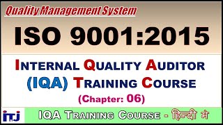 ISO 9001:2015- IQA Training Course _Chapter_06 |Clause 1,2&3: Scope, Normative Ref, Terms/Definition