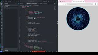 Circle Animation Around Image Using HTML CSS