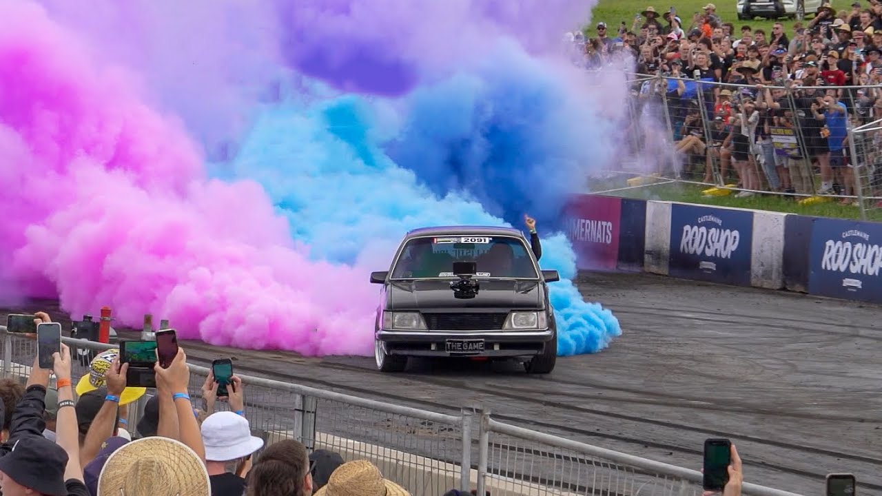 how-to-do-a-burnout-summernats-2024-youtube
