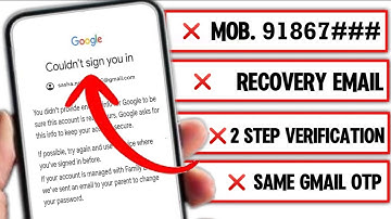 How To Recover Gmail Password Without Recovery Email And Phone Number || Gmail Account Recovery 2026