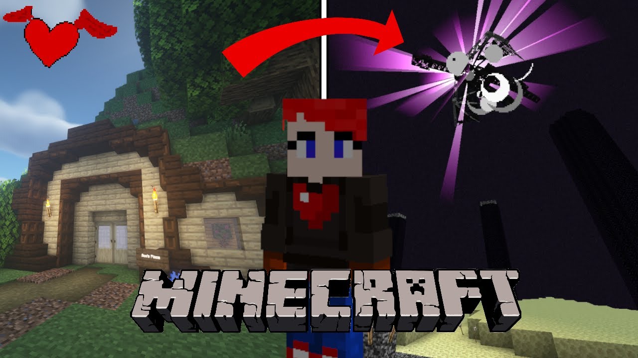 How I beat Minecraft for the First Time (Supercut) - YouTube