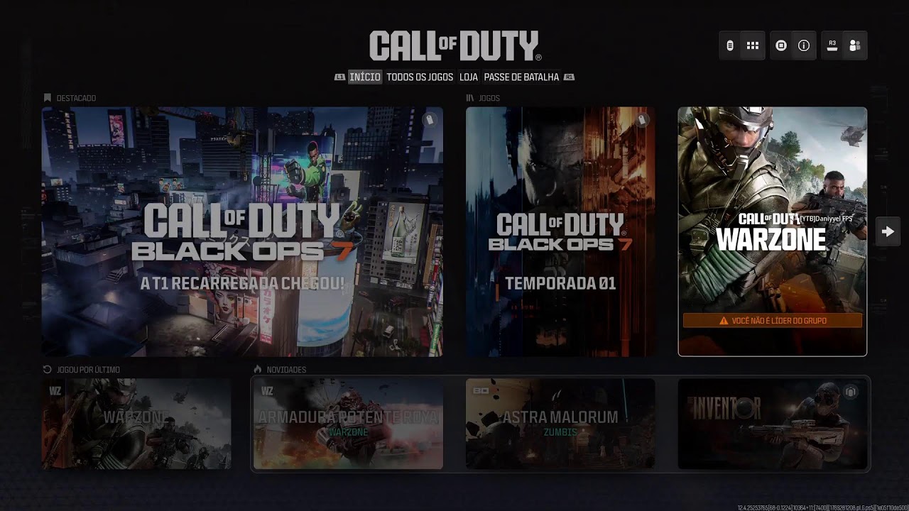 Warzone- BO7(com kd 4,80)