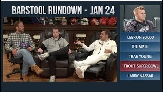 Barstool Rundown - January 24, 2018