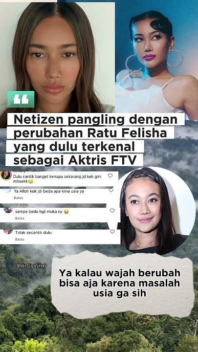 Menurut kalian apa seberbeda itu perubahan wajah Ratu Felisha? #shorts #trending #fyp