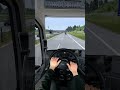 My first day as a truck driver 🤣 #moza #eurotrucksimulator2 #mozatruckwheel #mozaracing ep.4