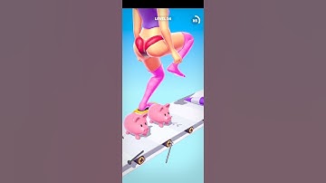 Heel Step Smash - All Levels (34-35) Gameplay (Android iOS Games) #Shorts