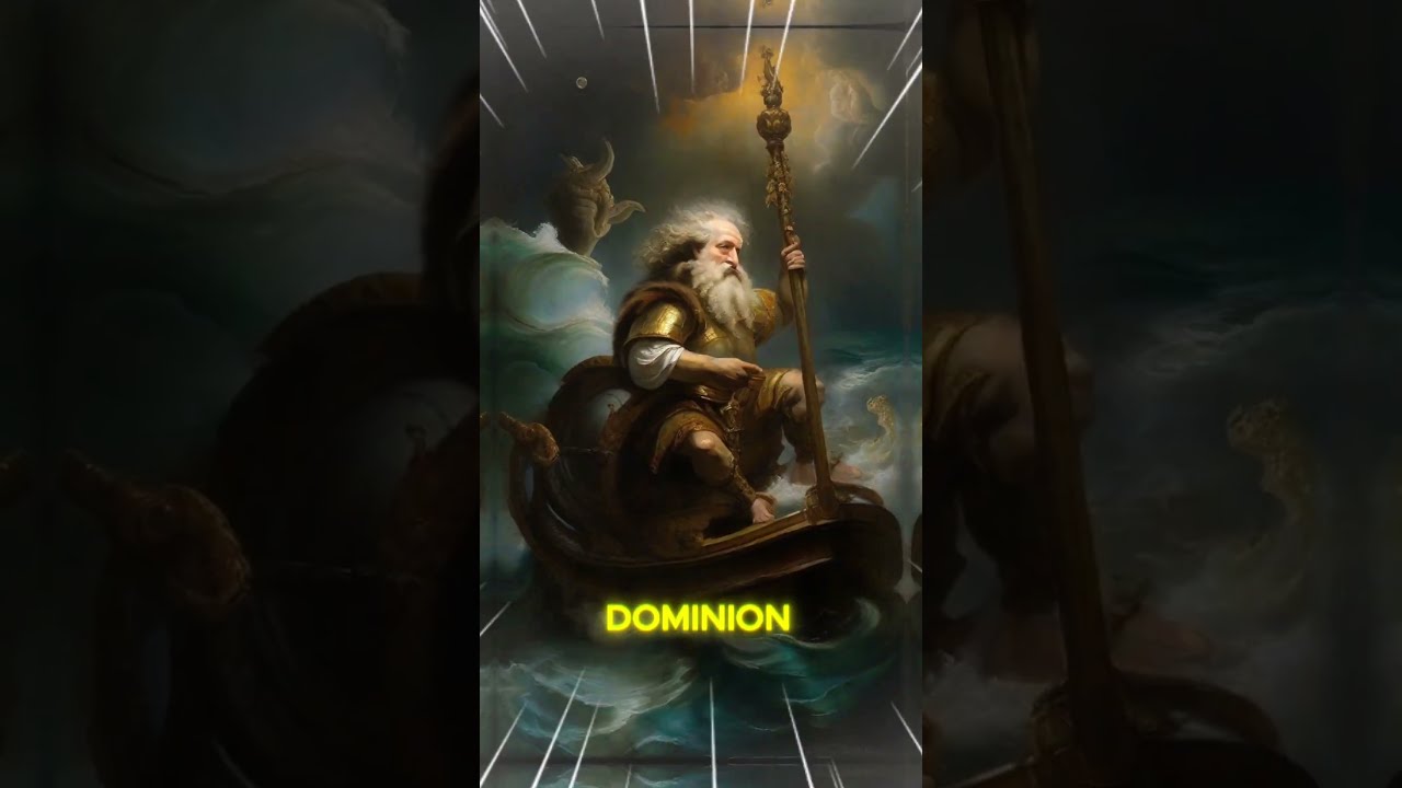 Neptune The Roman God Of Seas And Oceans Was Equivalent Greek Poseidon 
