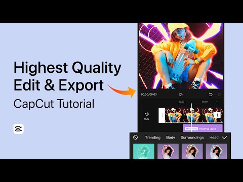 How to improve video quality with CapCut