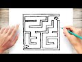 How To Draw A Maze Step By Step How To Draw A Maze Step By Step