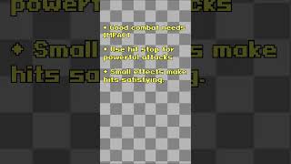 How to Make Combat System FEEL Good ? #short #shorts