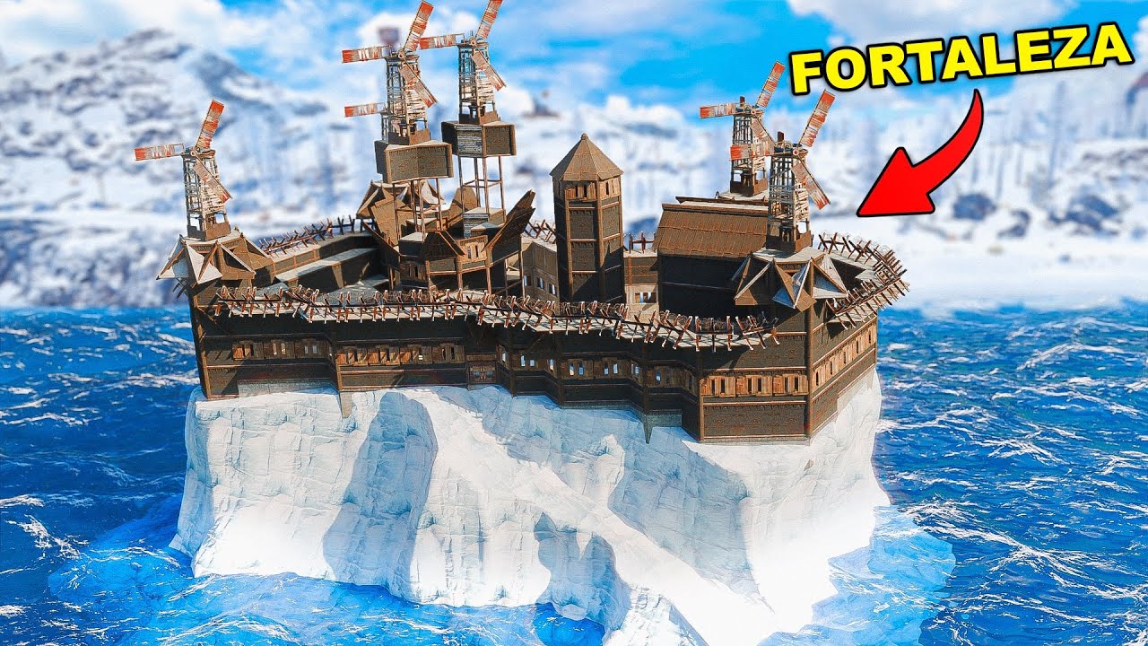 7 Dias Em Um ICEBERG ISOLADO