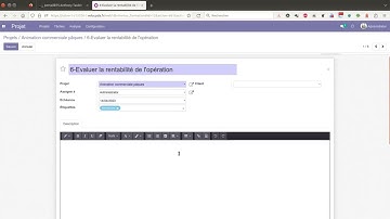 Tuto vidéo : Créer et assigner des tâches dans le module Projet d