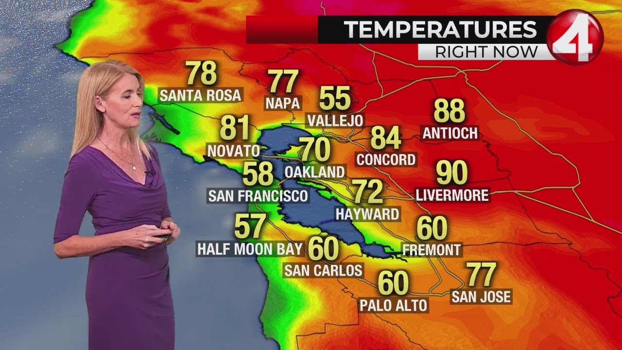 Latest Weather Forecast: Heat Wave In Bay Area - YouTube