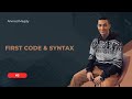 Mastering Programming With C++ | (#03 Your First C++ Program + Syntax Explained)