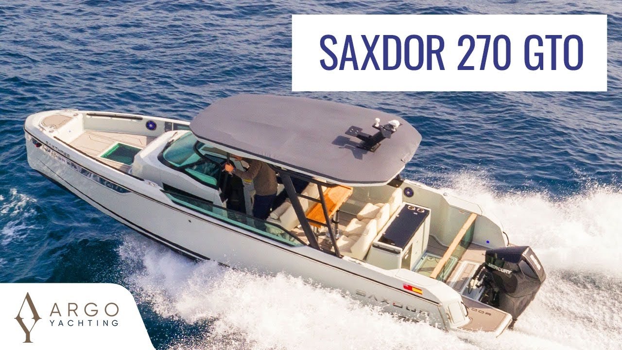 2023 Saxdor 270 GTO | Day Cruiser Boat | FOR SALE in Ibiza, Spain