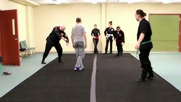 Bujinkan Ninjutsu, 5th Kyu, part 10 - zenpo kaiten katate