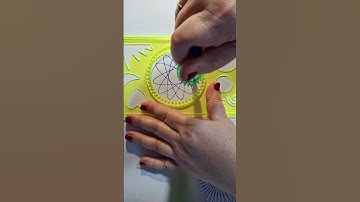 Wonderful Spirograph Circle Drawing #spiro  #spirograph  #art  #drawing  #pencildrawing  #chill