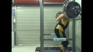 Dicko 185kg squat PB