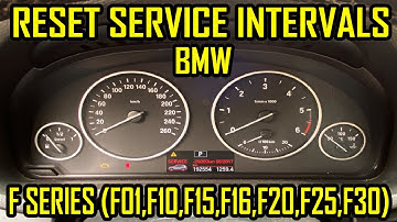 Reset Service Interval BMW F Series (F01 F06 F10 F11 F15 F16 F20 F22 F25 F30 F35 F82 F87 F90)
