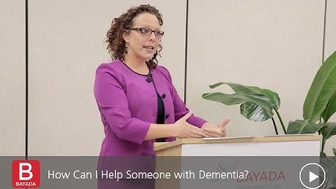How Can You Help Someone with Dementia