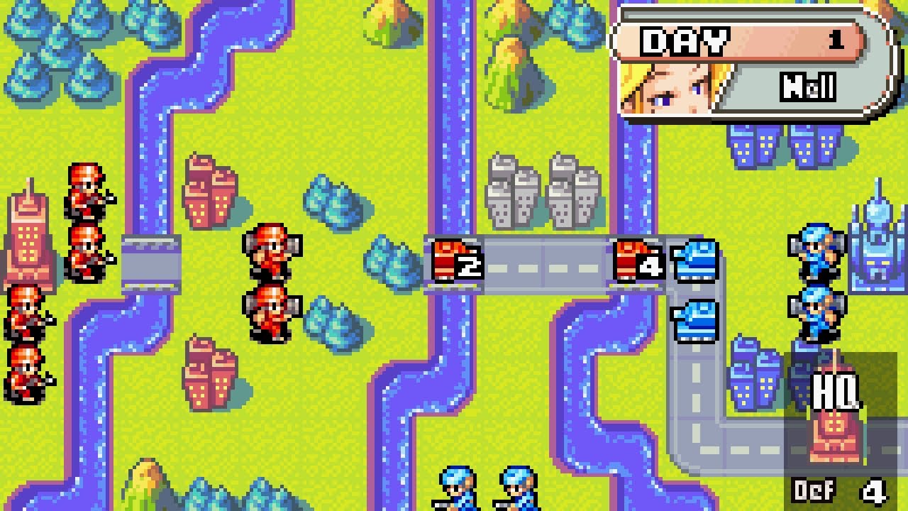 [4K / 60fps first 30 minutes] Advance Wars / Game Boy Wars Advance  - GBA (tool-assisted)