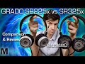GRADO SR225X vs SR325X - Open Back Dynamic Headphone Comparison and Review