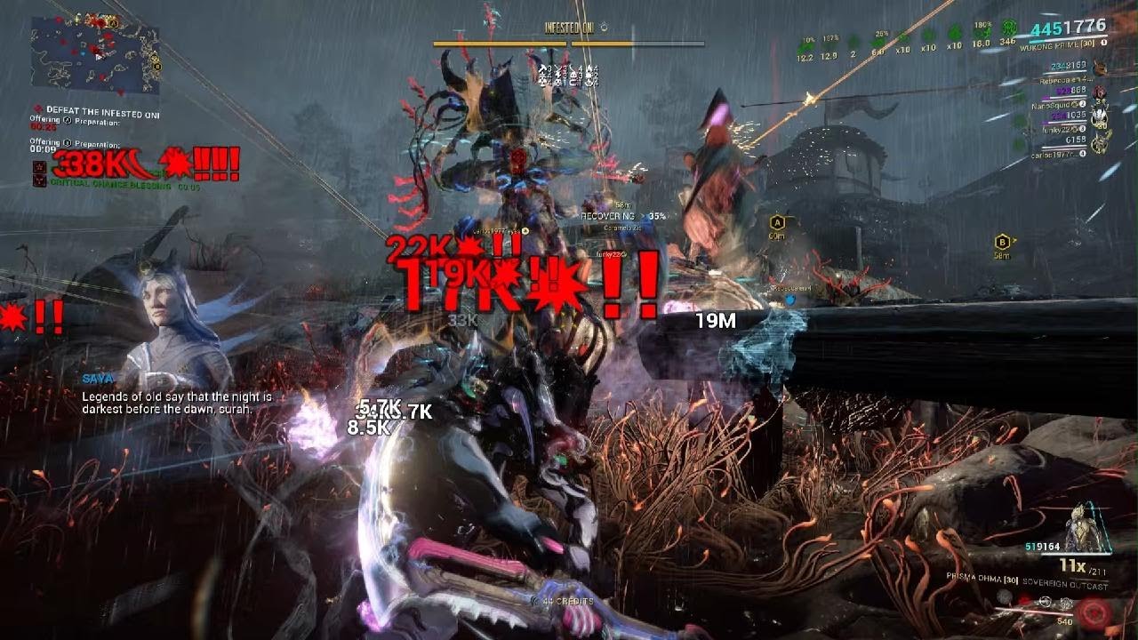 Warframe infested oni