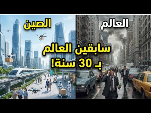 الصين كوكب آخر عايشين بـ 2050 وإحنا لسا بـ 2025 