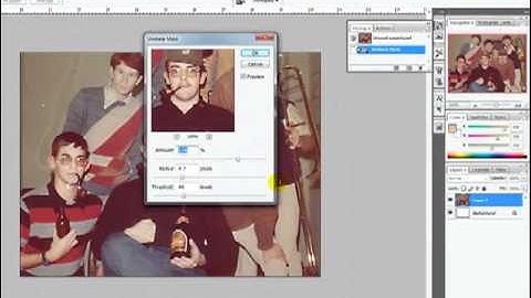 Photoshop for Beginners Video 22 Using the Unsharp Masking
