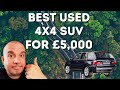 UK's Best used 4x4 SUV for under £5k - Cheap used SUV's