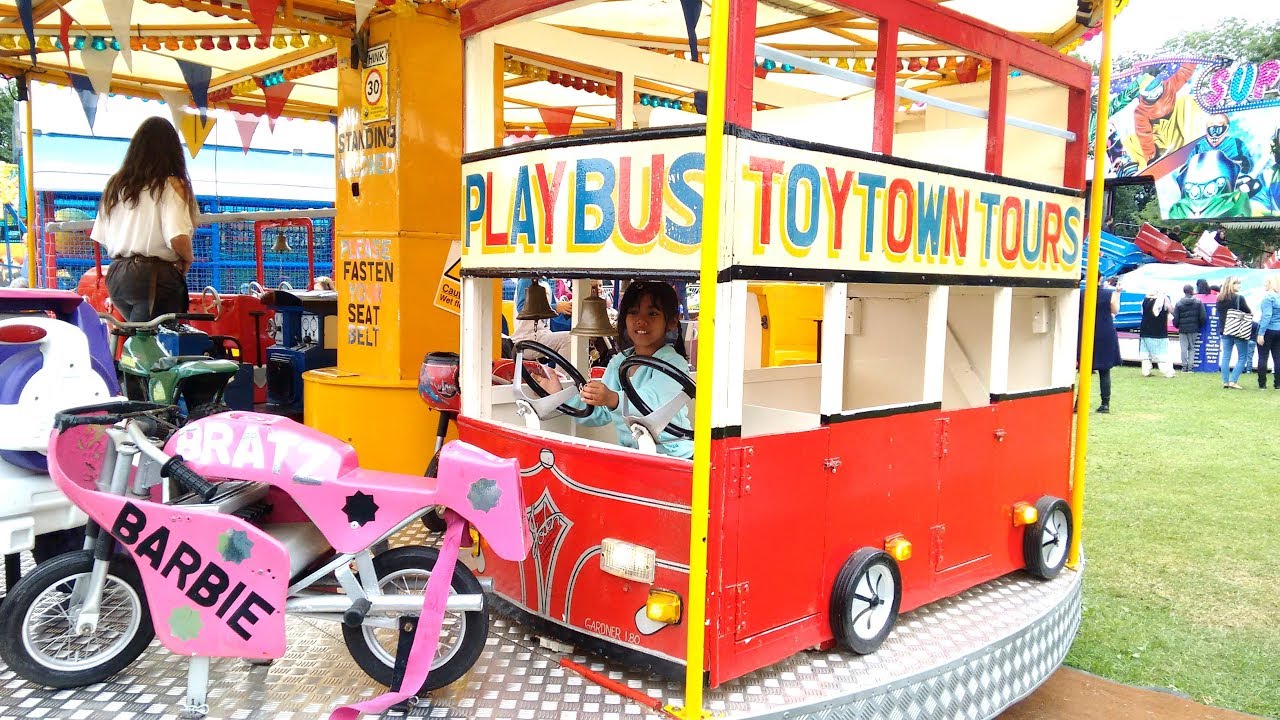 kids ride on bus