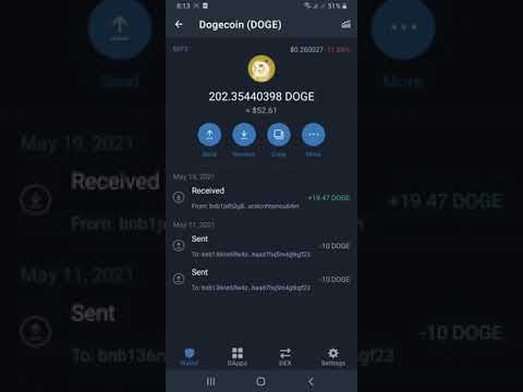 How to trade Dogecoin in Trustwallet