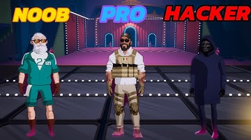 NOOB vs PRO vs HACKER - Squid Game Unleashed