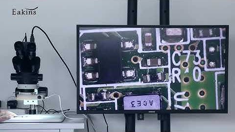 3.5-90X Trinocular Stereo Microscope 1080P 4K UHD HDMI Industrial Video Camera