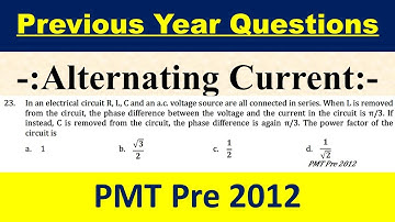 In an electrical circuit R, L, C and an a.c. voltage source are all connected in series. When L is