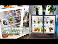 IKEA Greenhouse Cabinet Setup! #shorts