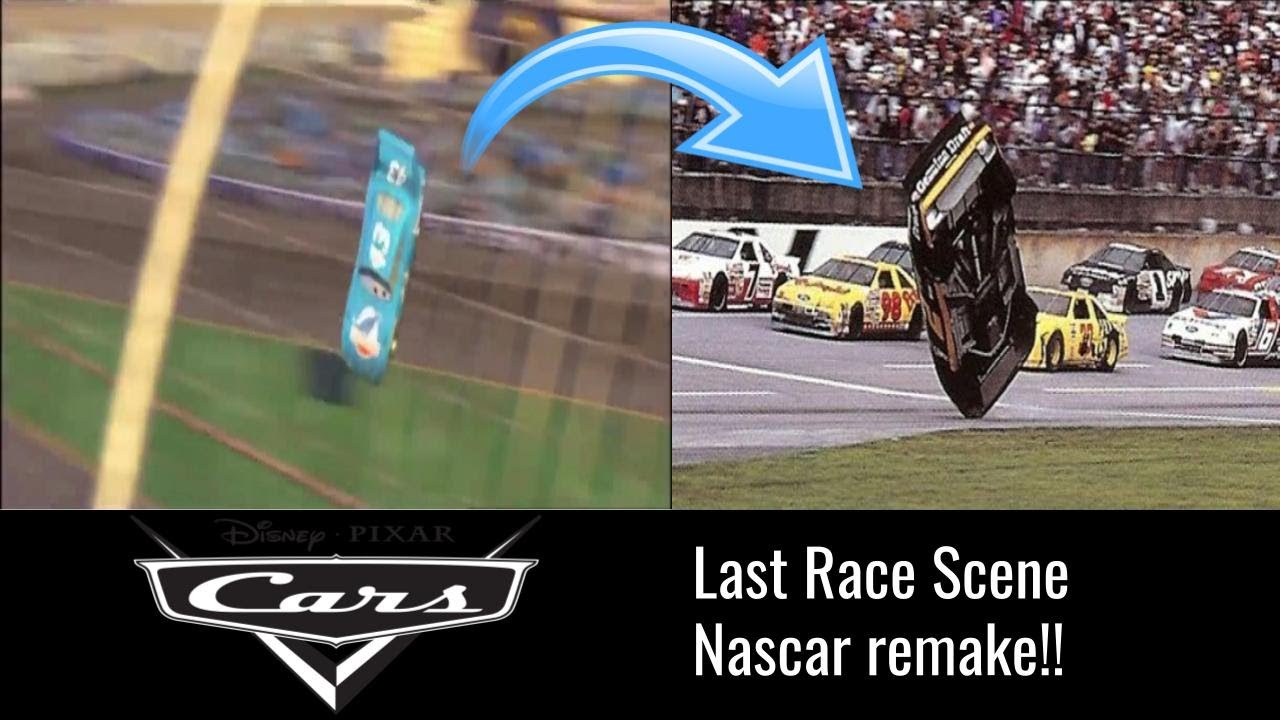 CARS last race scene (Nascar version) (improved!) - YouTube
