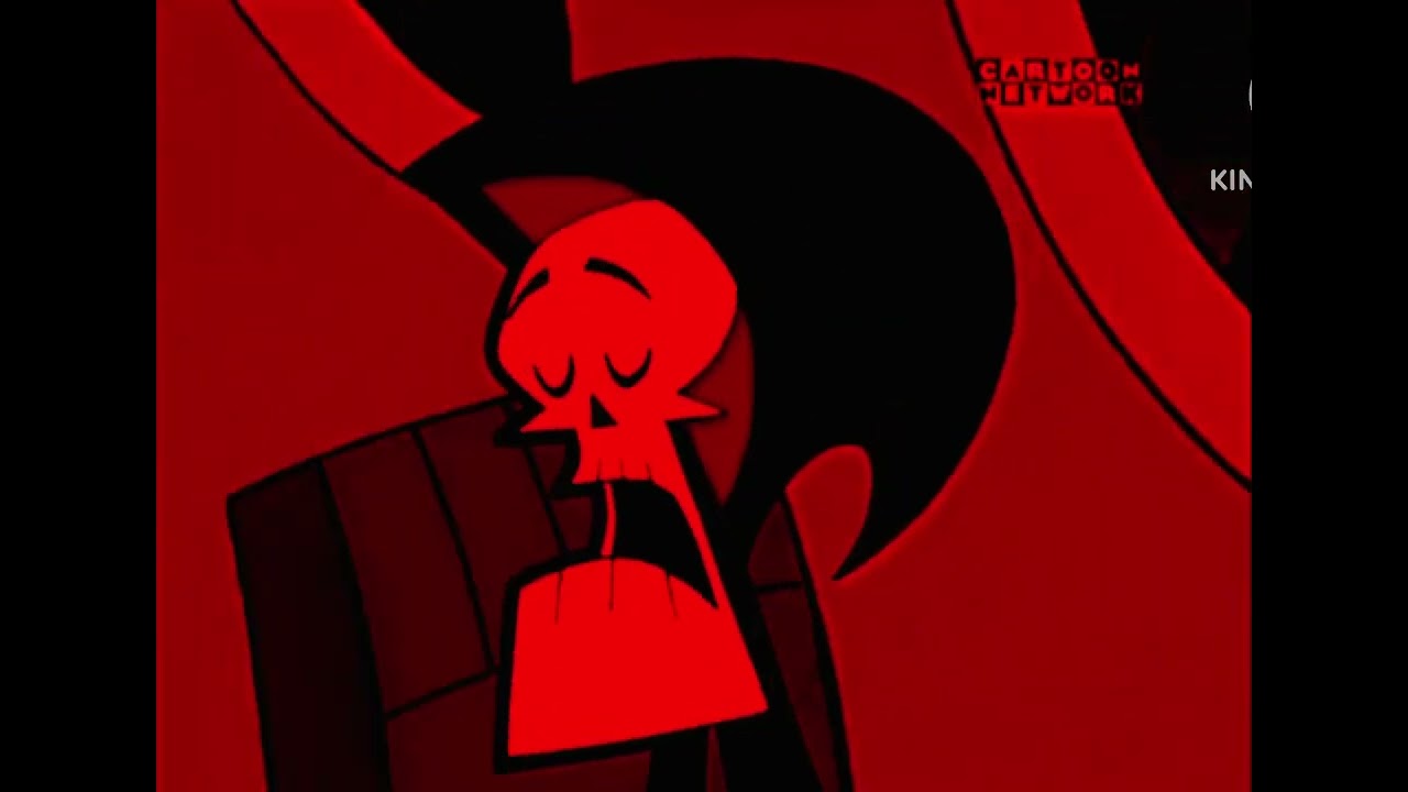 Billy and Mandy the time of halls in red